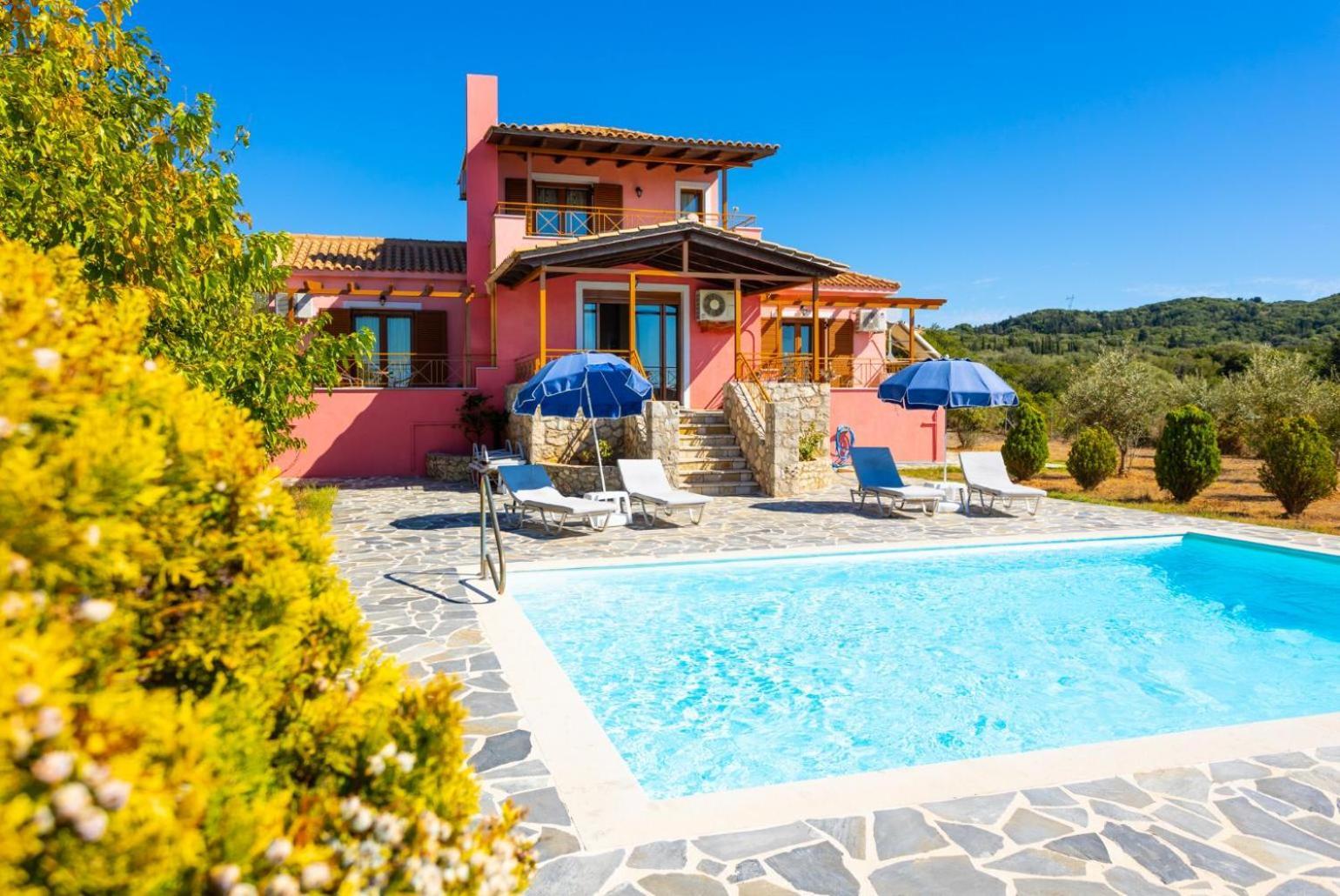 Villa Aetos Vasilikiádhes Exterior photo