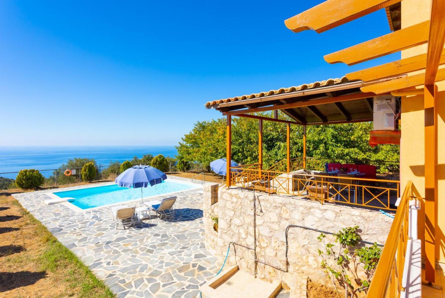 Villa Aetos Vasilikiádhes Exterior photo